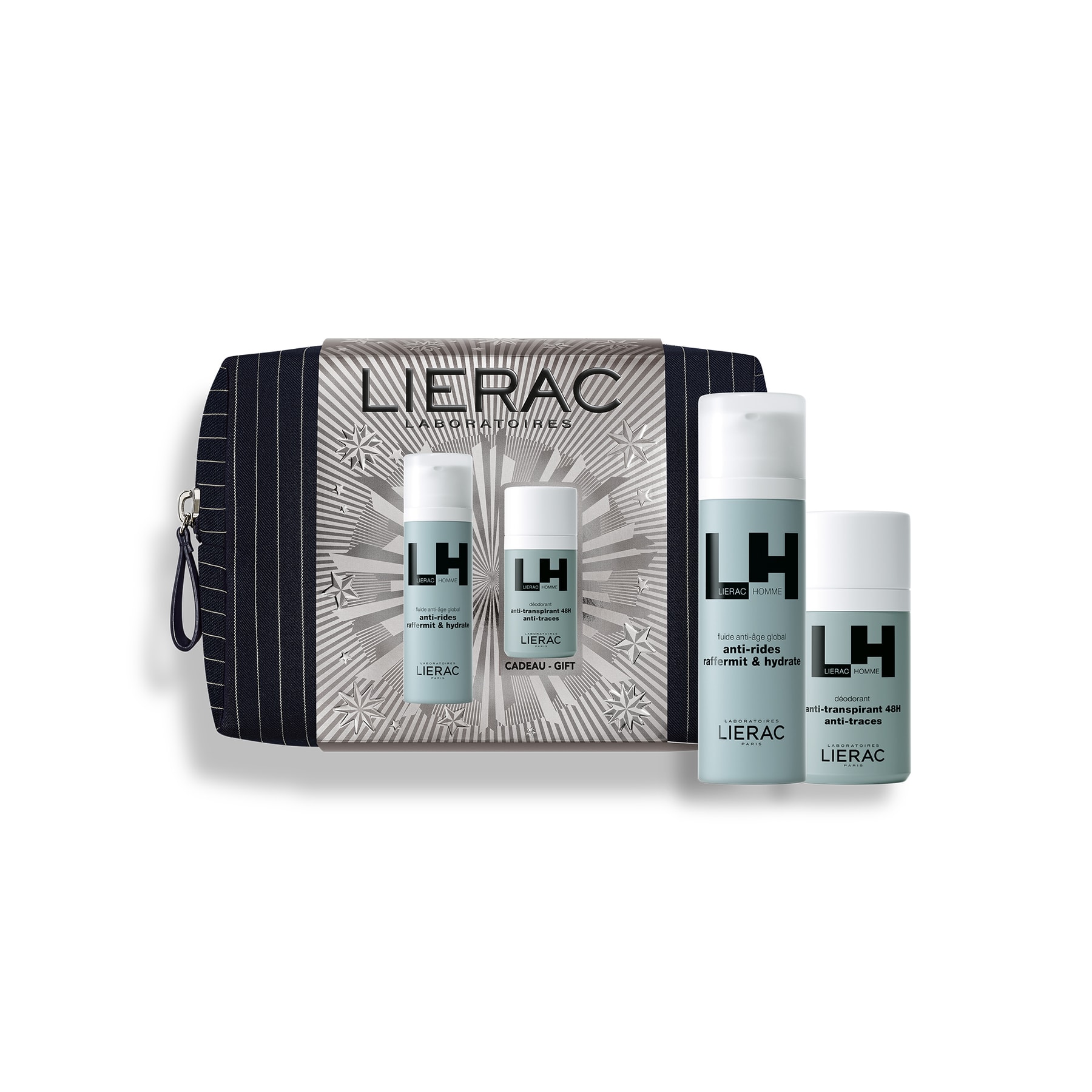 Lierac Homme Coffret Noël Fluide Anti-Âge